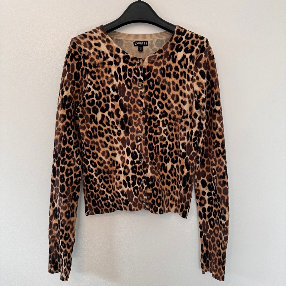 Vintage Express cardigan y2k